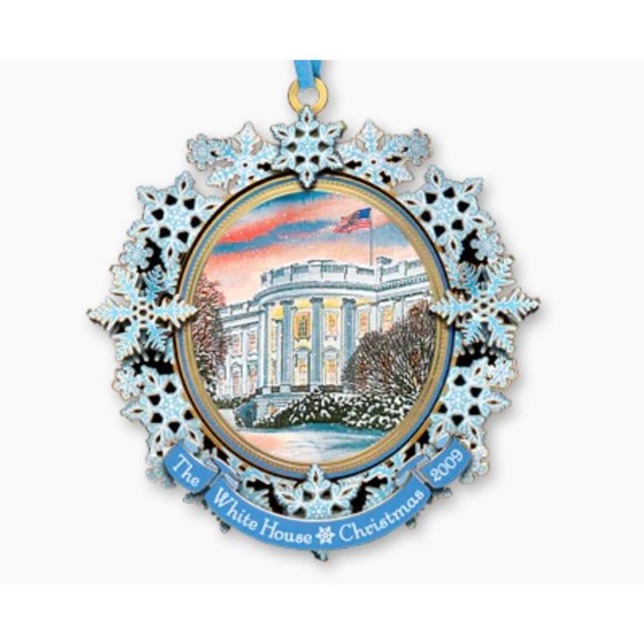 White House Historical Association Ornament 2009 Grover Cleveland Era 1893-1897 - Picture 1 of 3